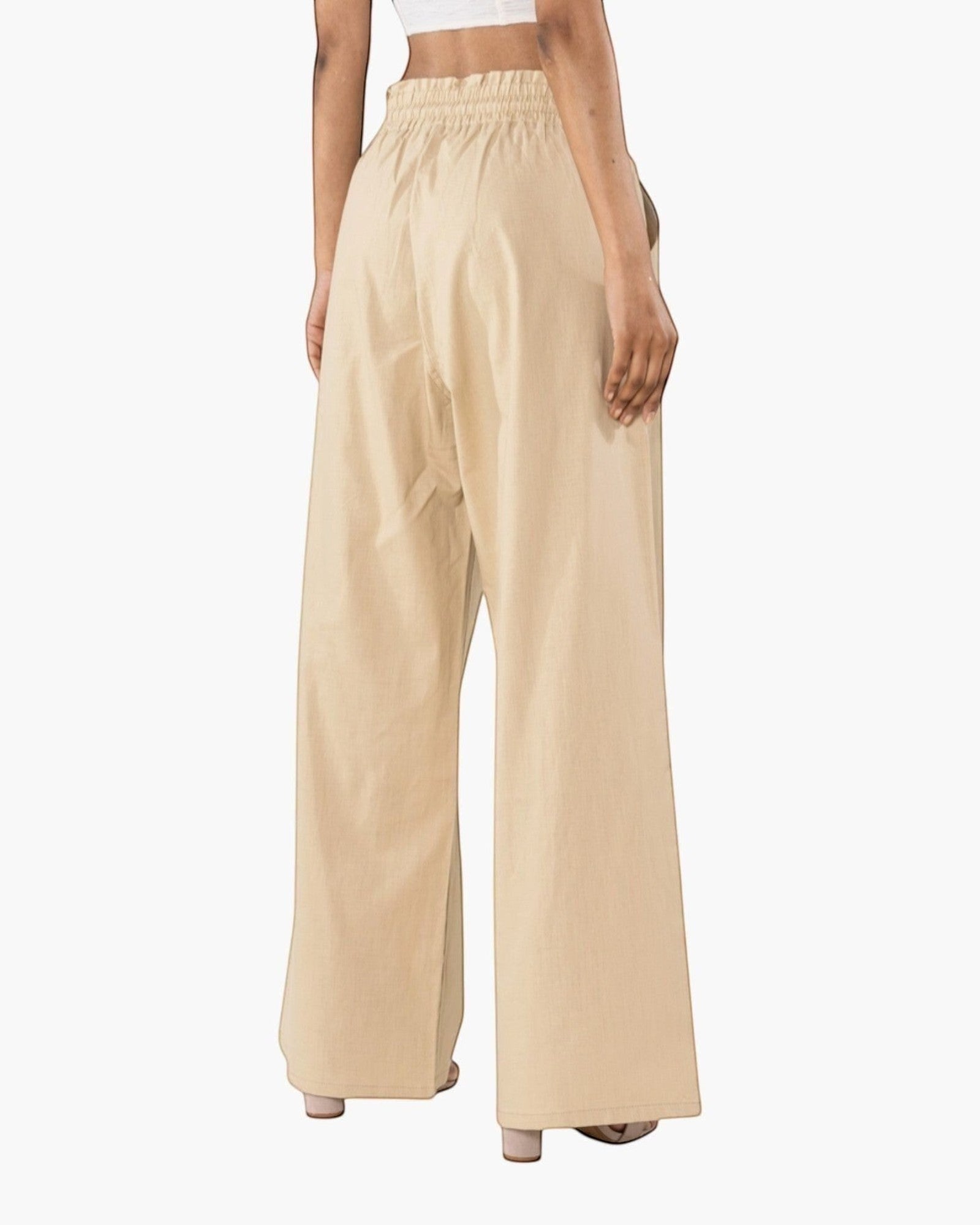 Pantalon palazzo large NINA CARTER - Pantalon Femme - Nina Carter