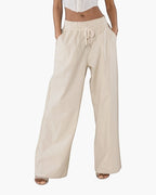 Pantalon palazzo large NINA CARTER