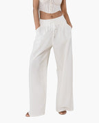 Pantalon palazzo large NINA CARTER - Pantalon Femme - Nina Carter