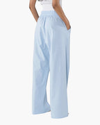 Pantalon palazzo large NINA CARTER - Pantalon Femme - Nina Carter