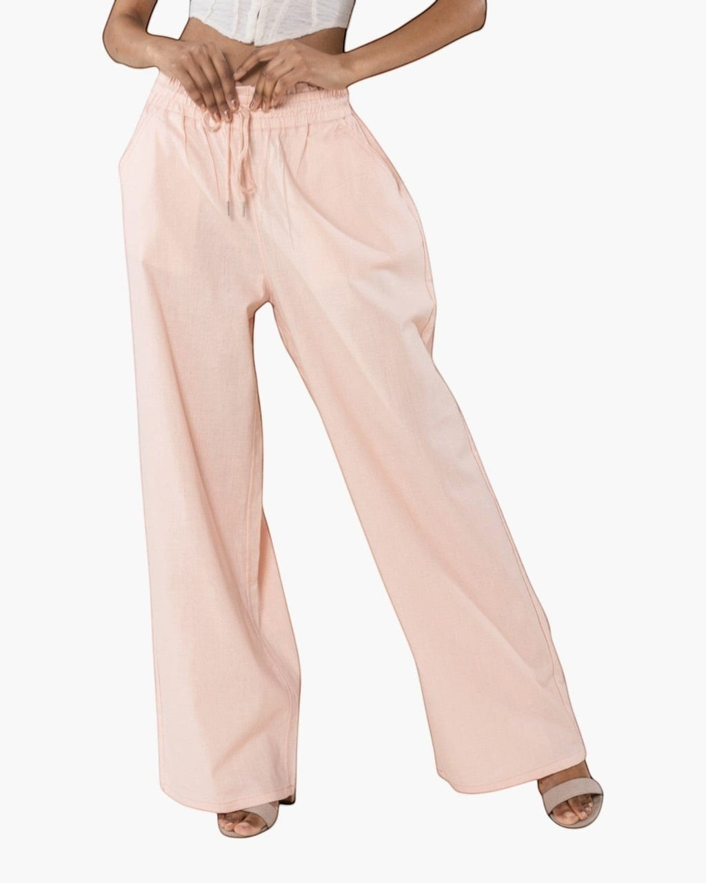 Pantalon palazzo large NINA CARTER - Pantalon Femme - Nina Carter