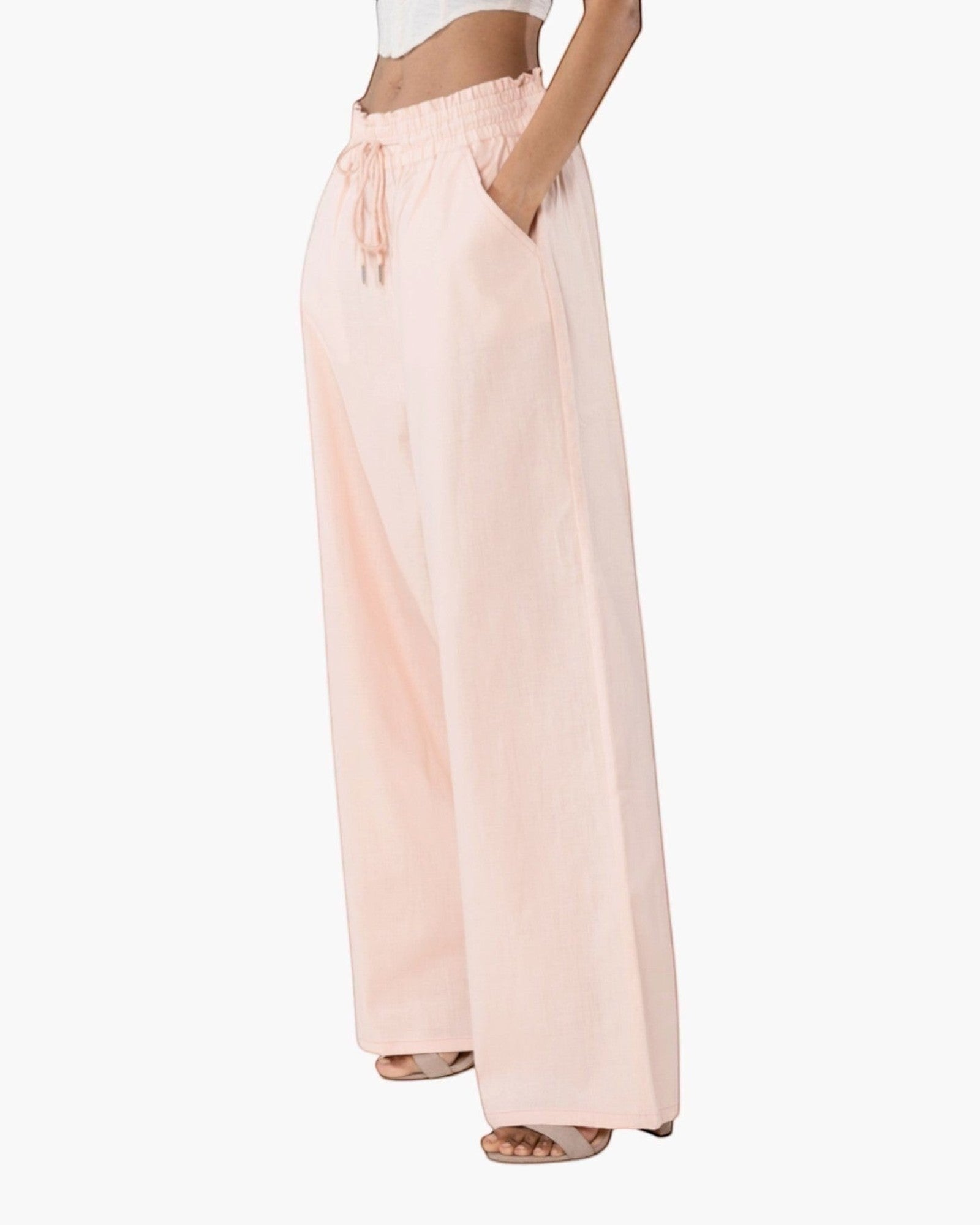 Pantalon palazzo large NINA CARTER - Pantalon Femme - Nina Carter