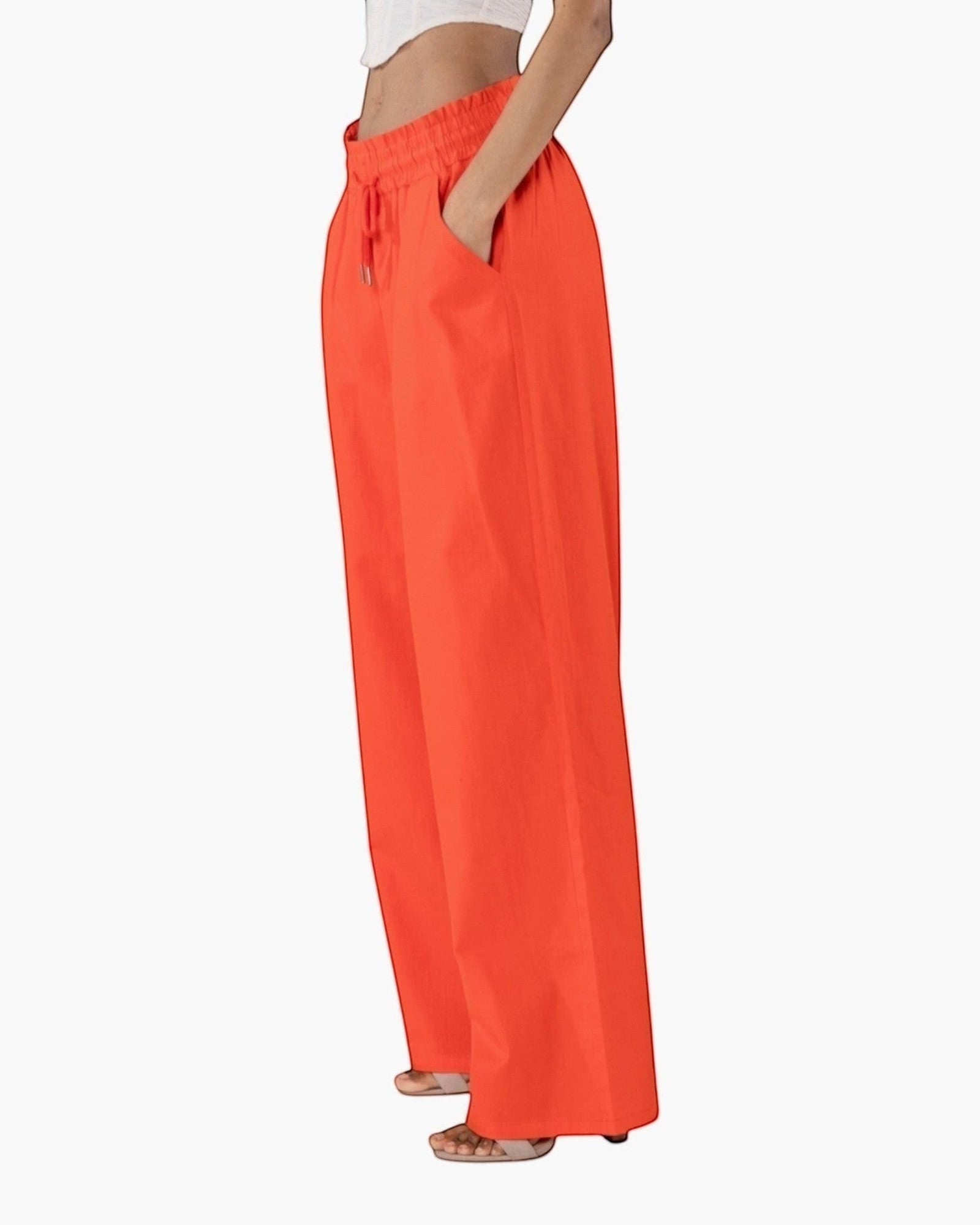 Pantalon palazzo large NINA CARTER - Pantalon Femme - Nina Carter