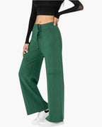 Pantalon en maille confort cocooning évasé NINA CARTER - Pantalon Femme - Nina Carter