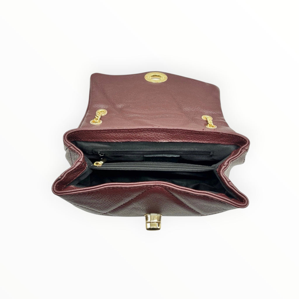 Sac cuir grainé matelassé CARLOTA LOUISA LEE - Sacs - LOUISA LEE