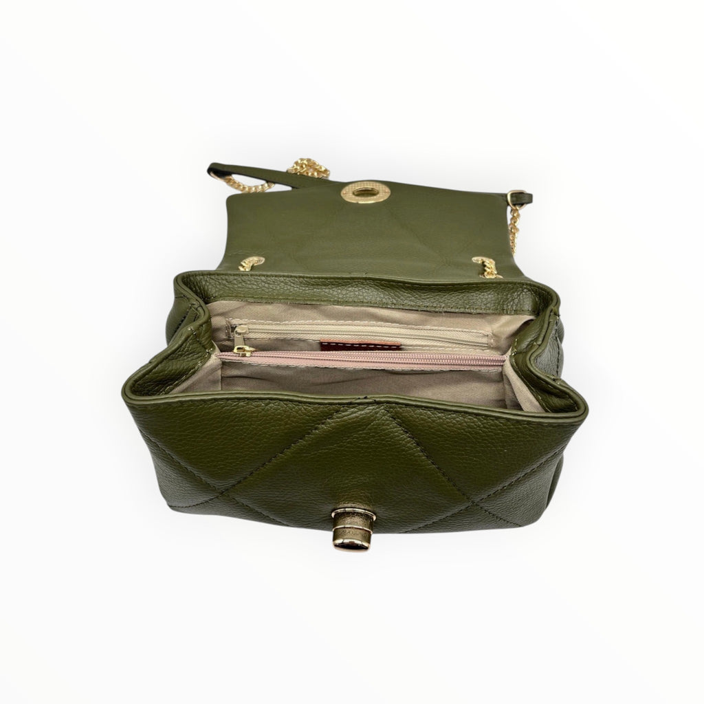 Sac cuir grainé matelassé CARLOTA LOUISA LEE - Sacs - LOUISA LEE