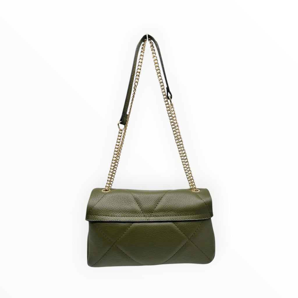 Sac cuir grainé matelassé CARLOTA LOUISA LEE - Sacs - LOUISA LEE