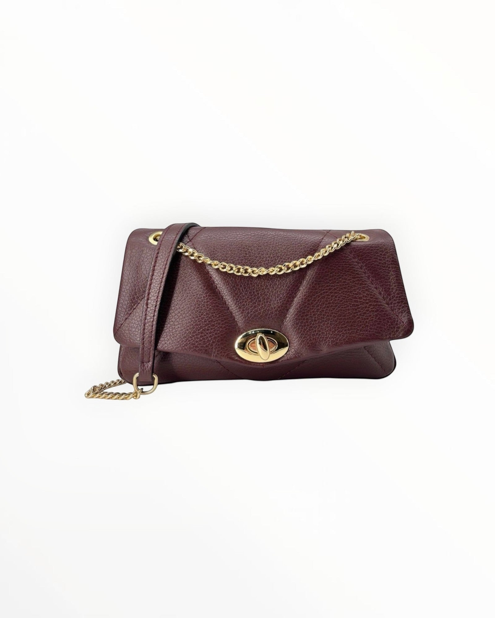 Sac cuir grainé matelassé CARLOTA LOUISA LEE - Sacs - LOUISA LEE