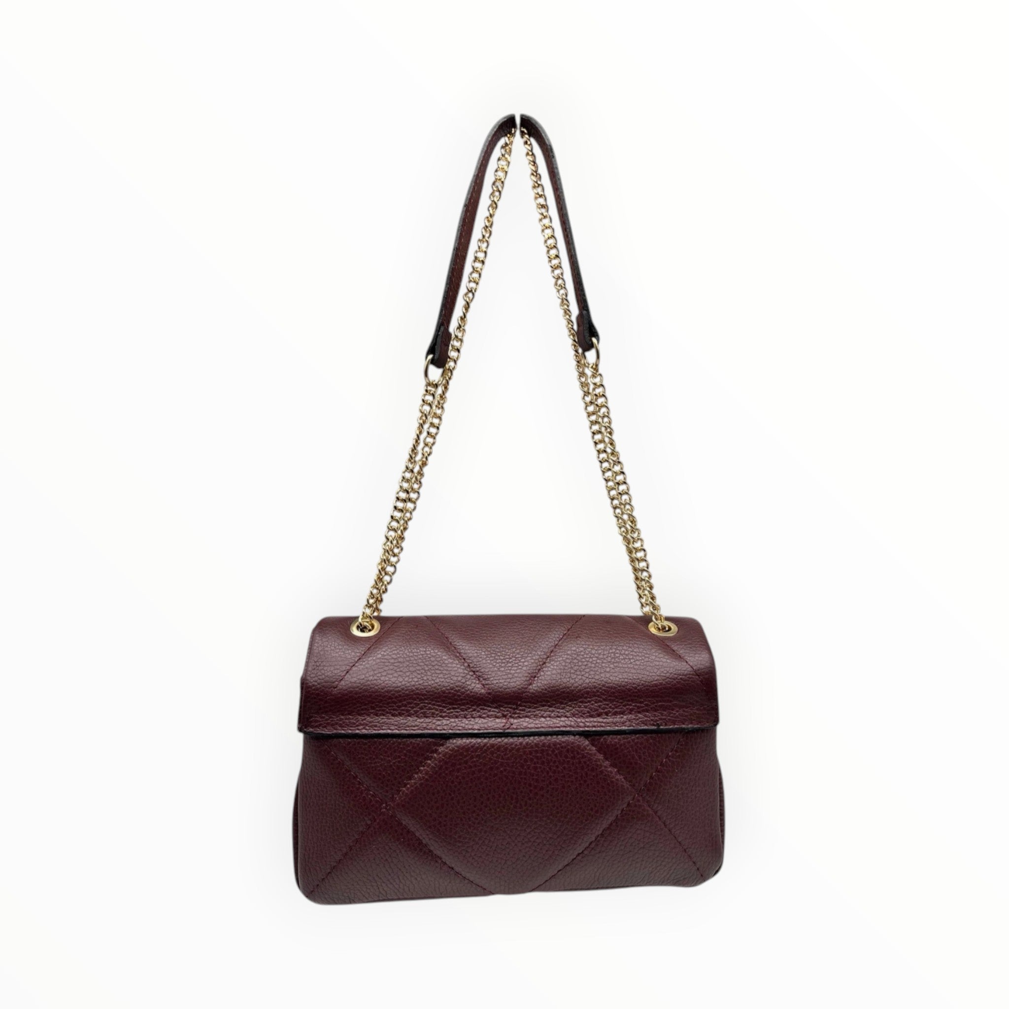 Sac cuir grainé matelassé CARLOTA LOUISA LEE - Sacs - LOUISA LEE