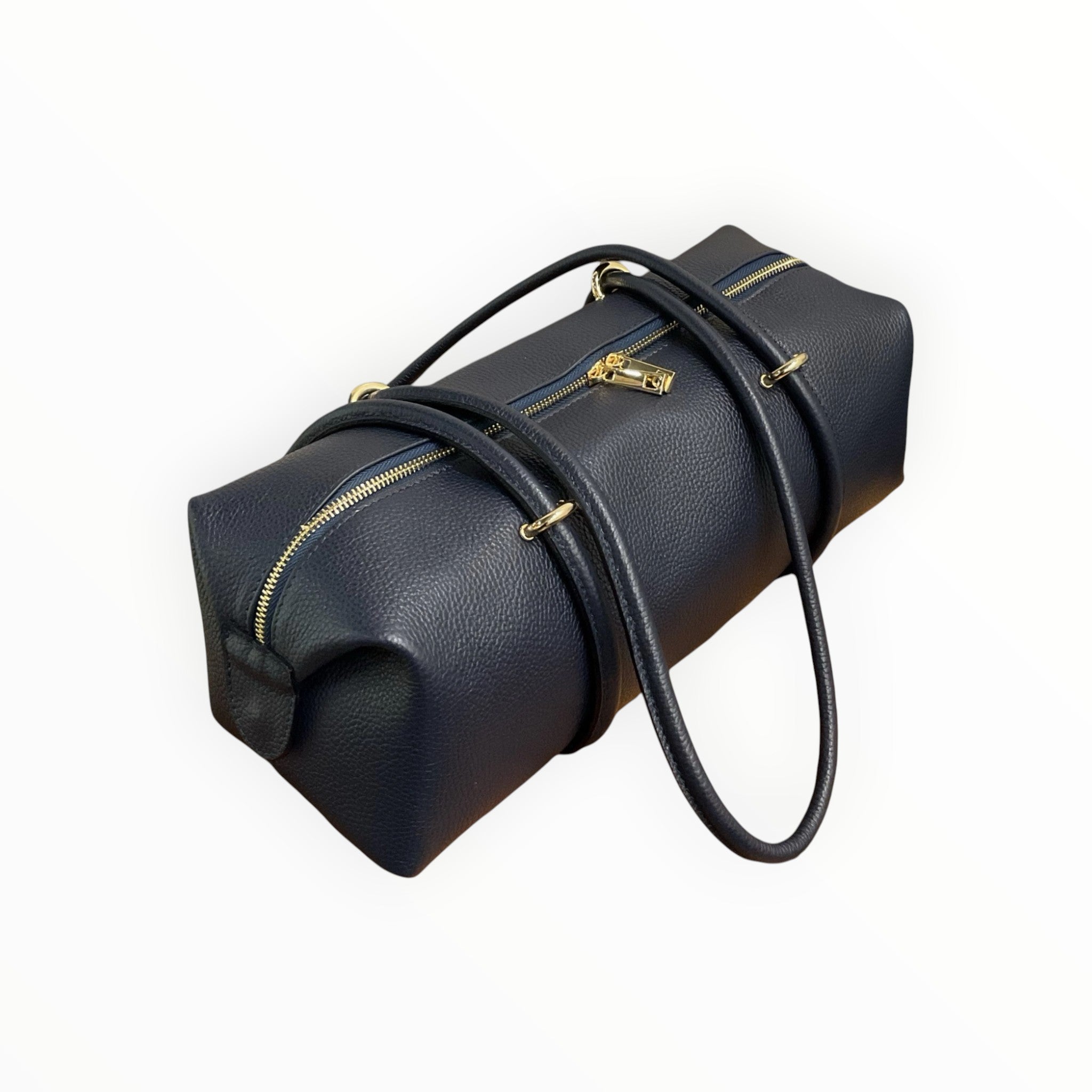 Sac East-West Cuir Grainé Reine LOUISA LEE - Sacs - LOUISA LEE