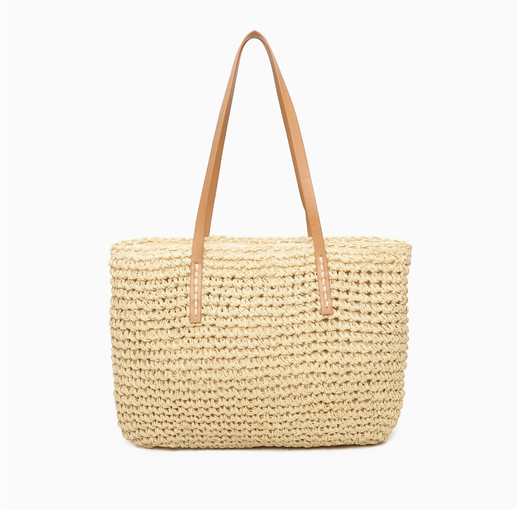 Cabas Zippé Paille avec Trousse INES DELAURE
