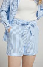 Short rayé gaz de coton DEBRA ANDY & LUCY