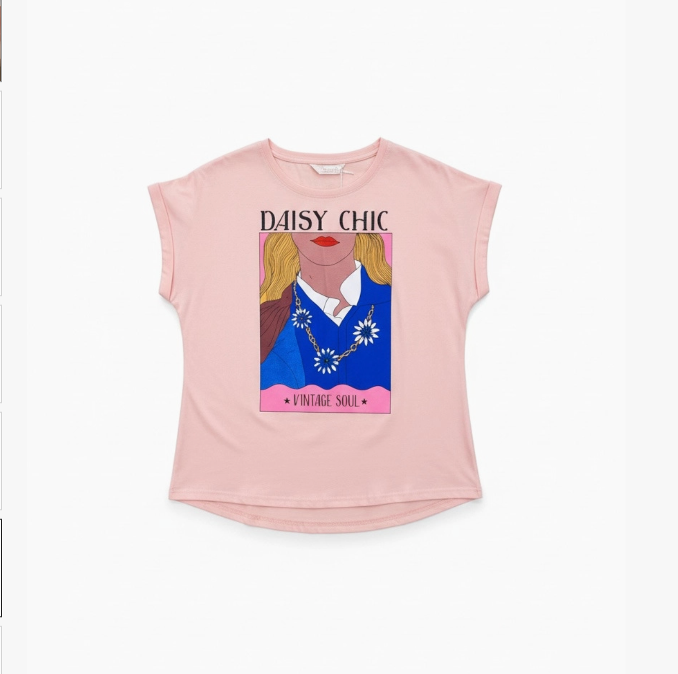 T-shirt Daisy Chic Femme ATTRAIT PARIS