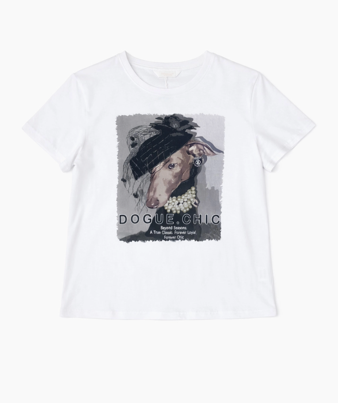 T-shirt Chien Chic Femme ATTRAIT PARIS