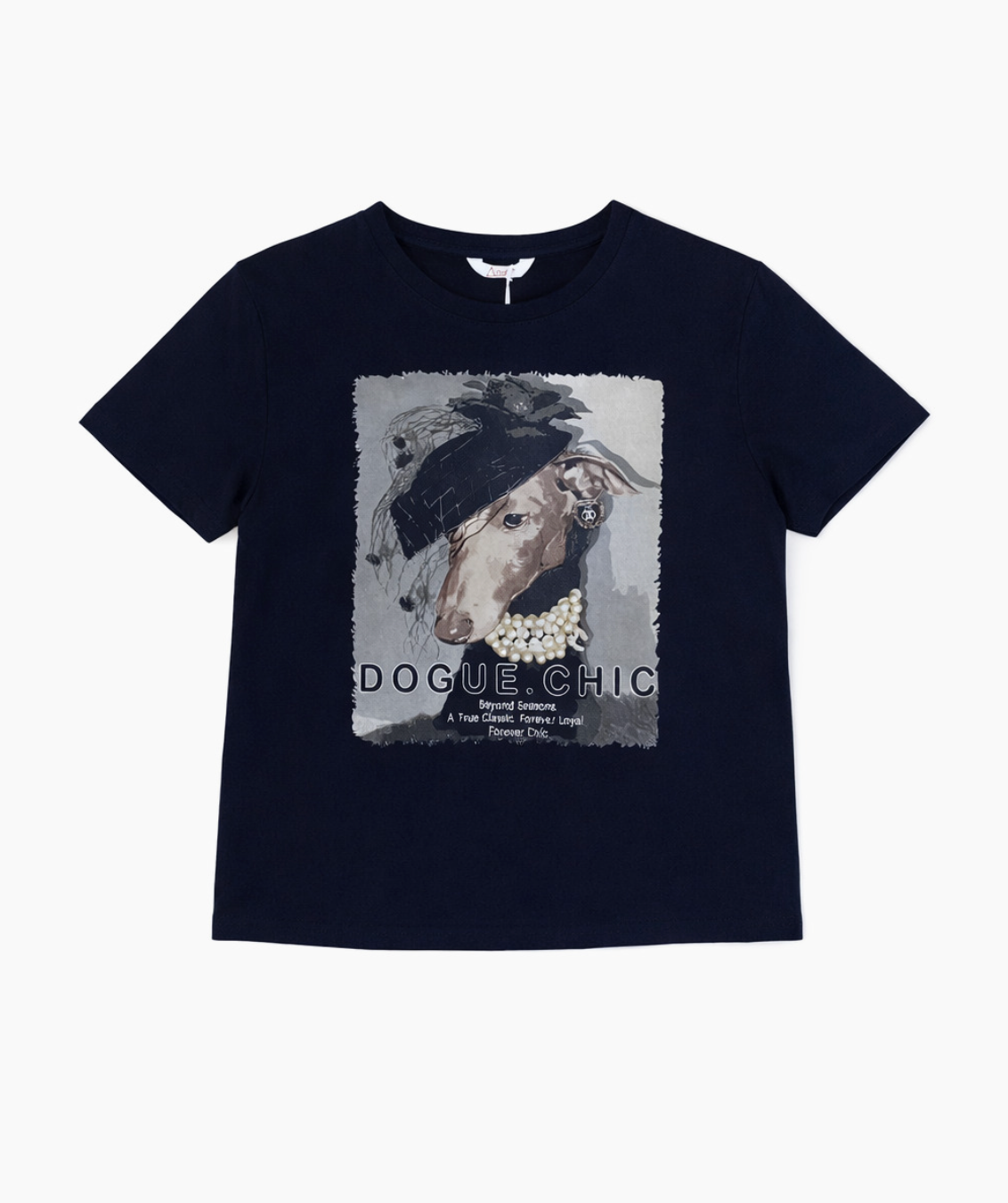 T-shirt Chien Chic Femme ATTRAIT PARIS