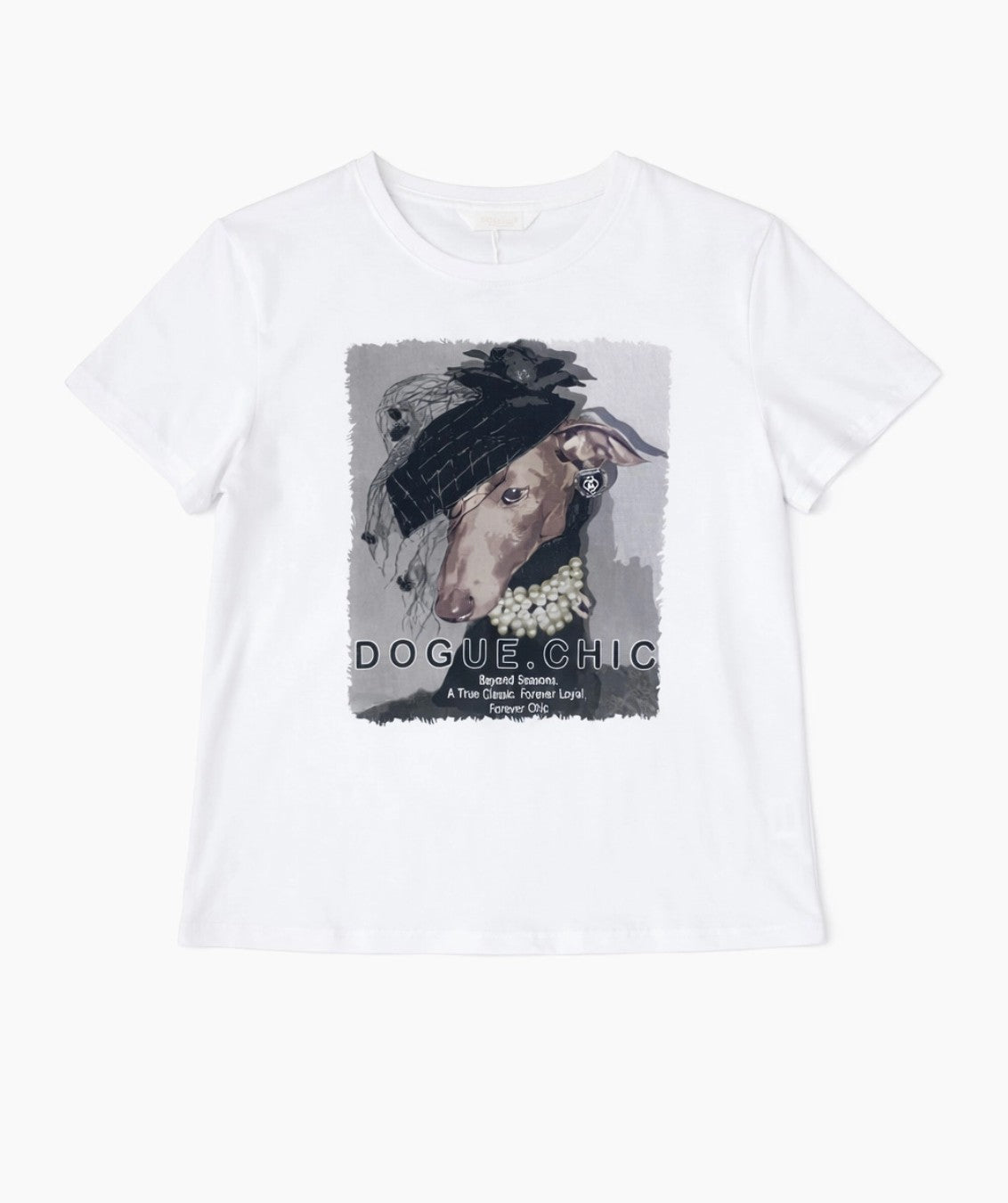 T-shirt Chien Chic Femme ATTRAIT PARIS