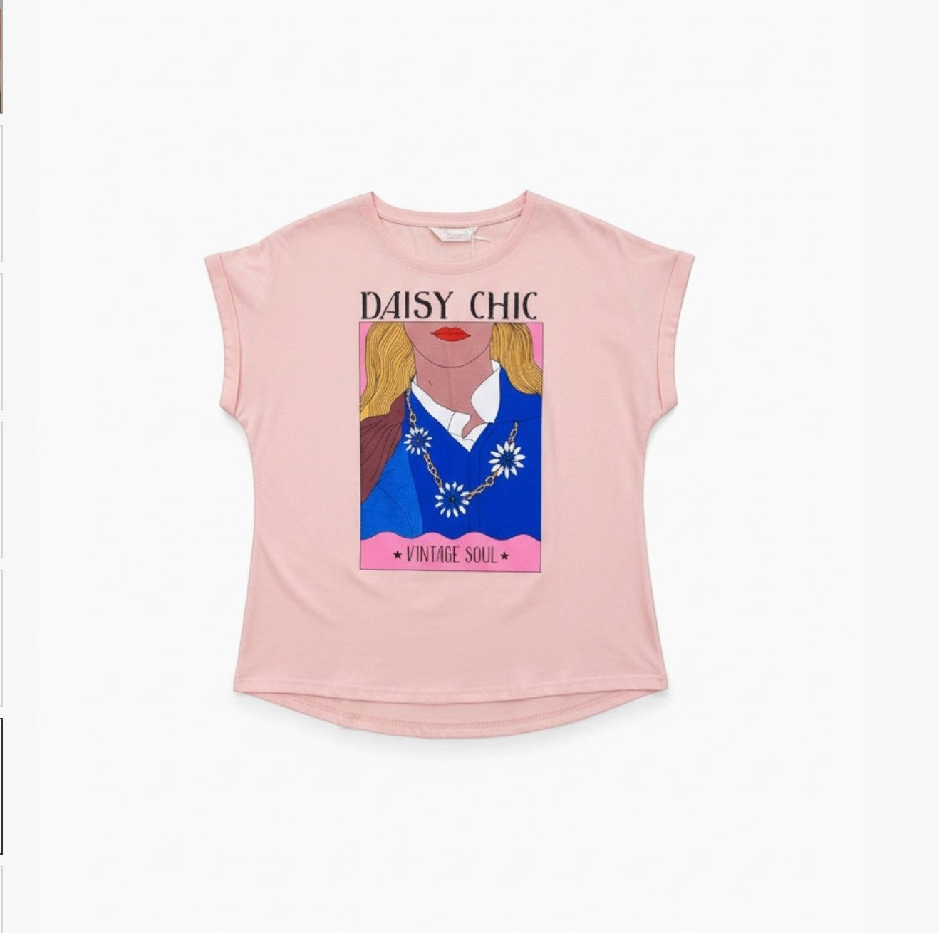 T-shirt Daisy Chic Femme ATTRAIT PARIS
