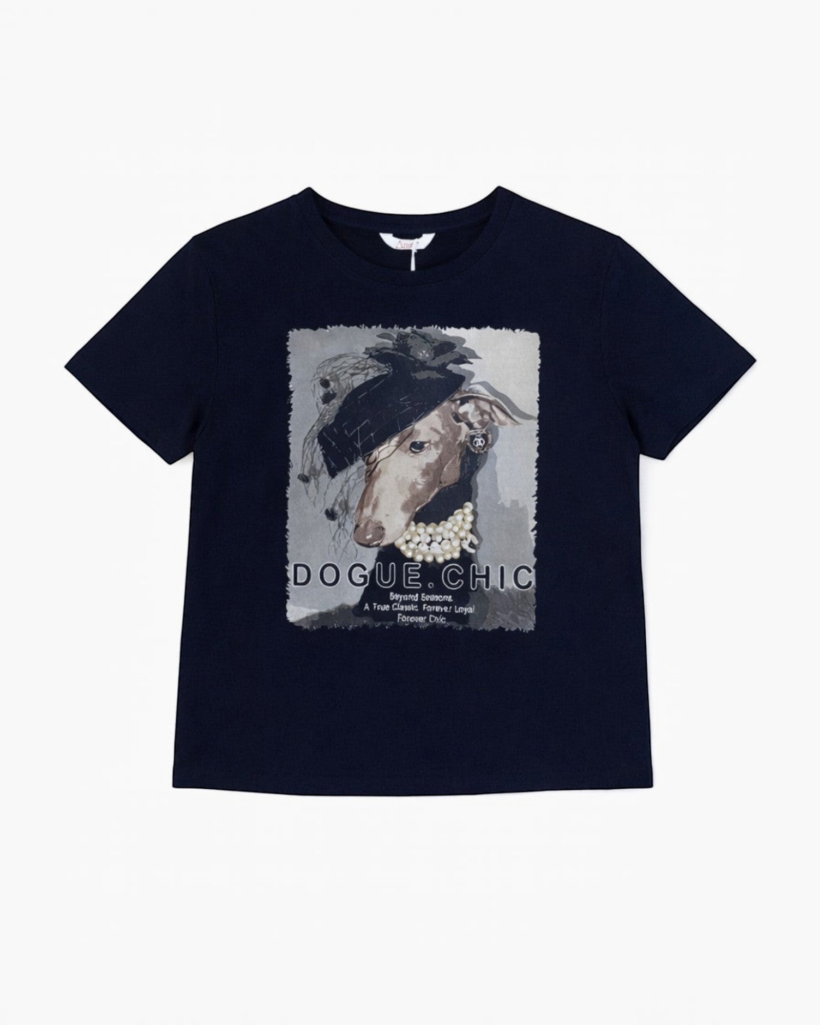 T-shirt Chien Chic Femme ATTRAIT PARIS