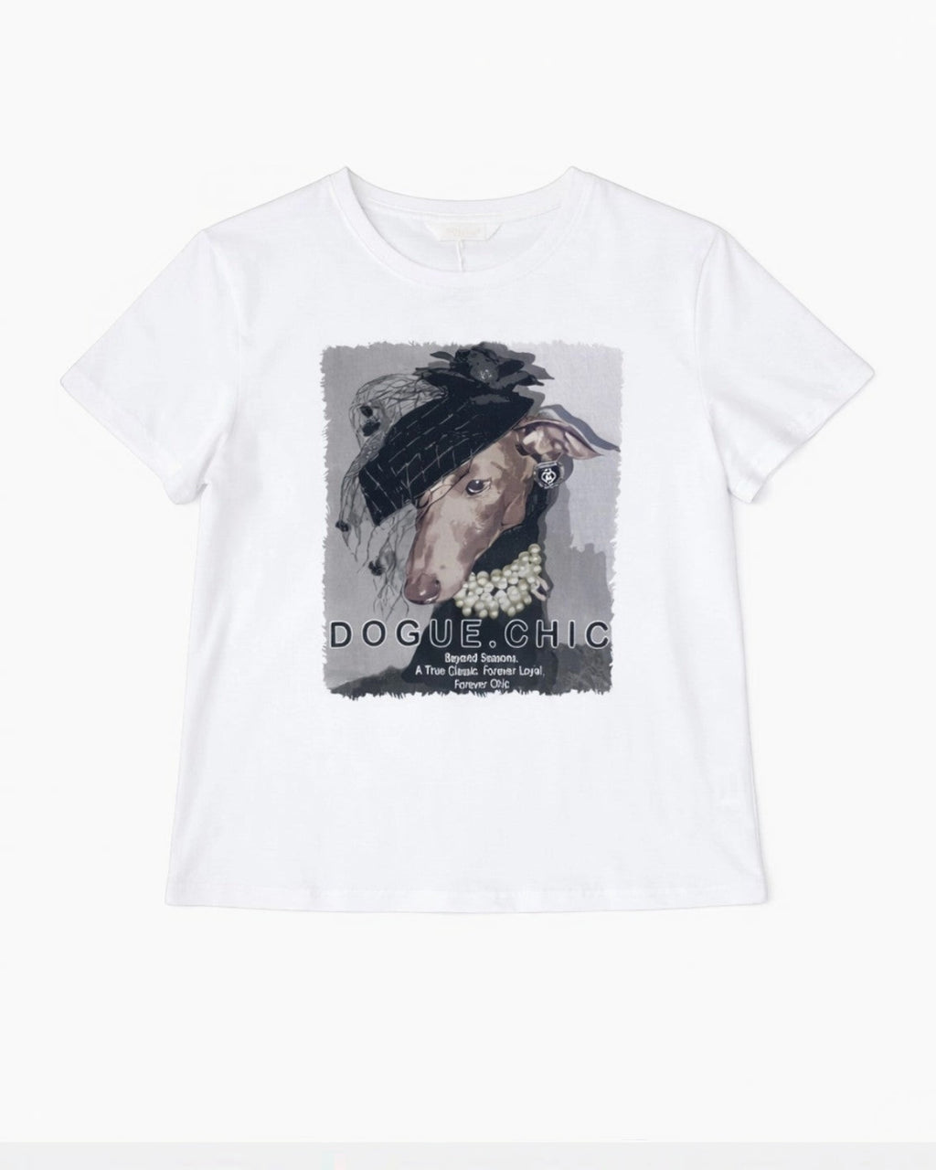 T-shirt Chien Chic Femme ATTRAIT PARIS