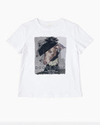 T-shirt Chien Chic Femme ATTRAIT PARIS