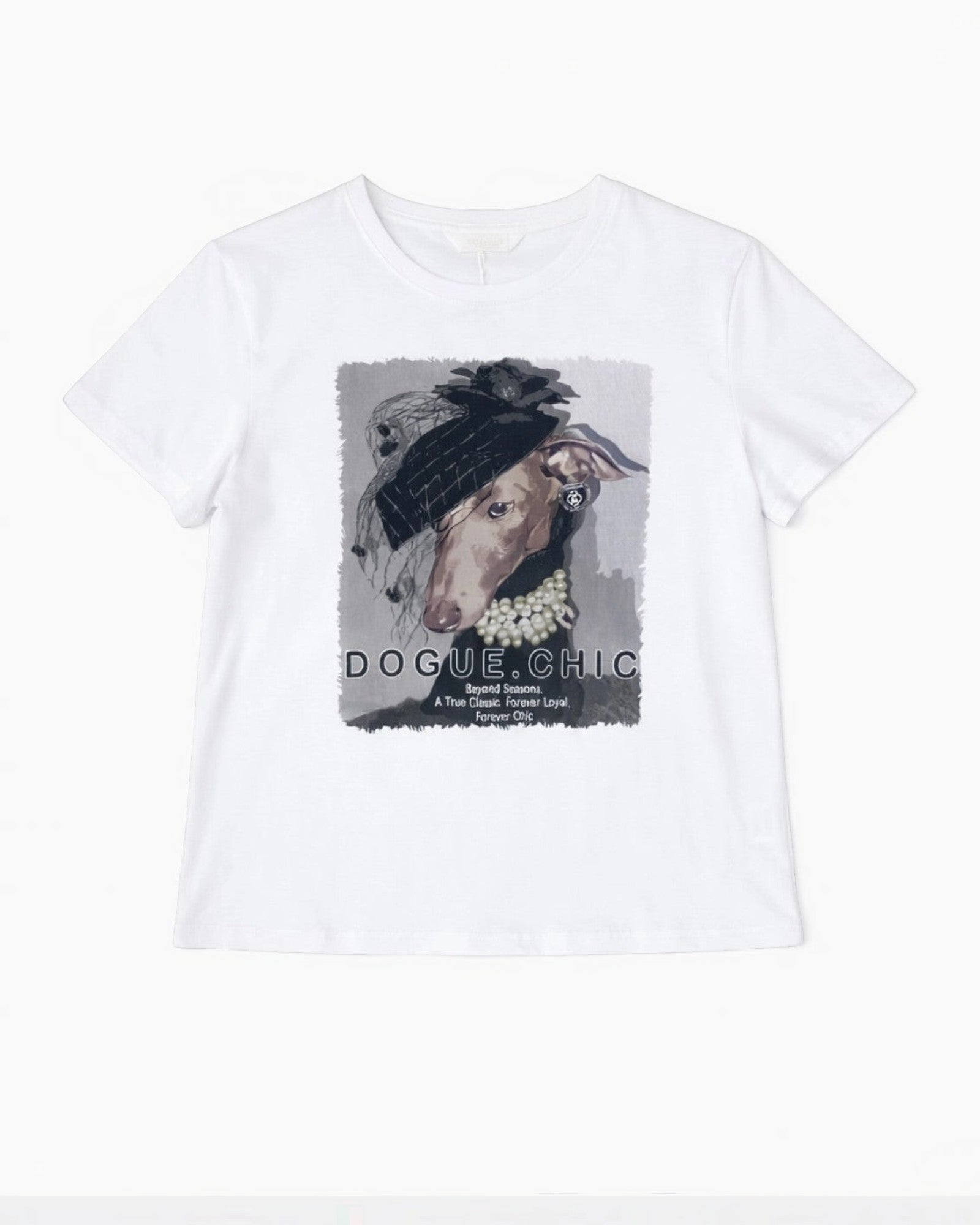 T-shirt Chien Chic Femme ATTRAIT PARIS