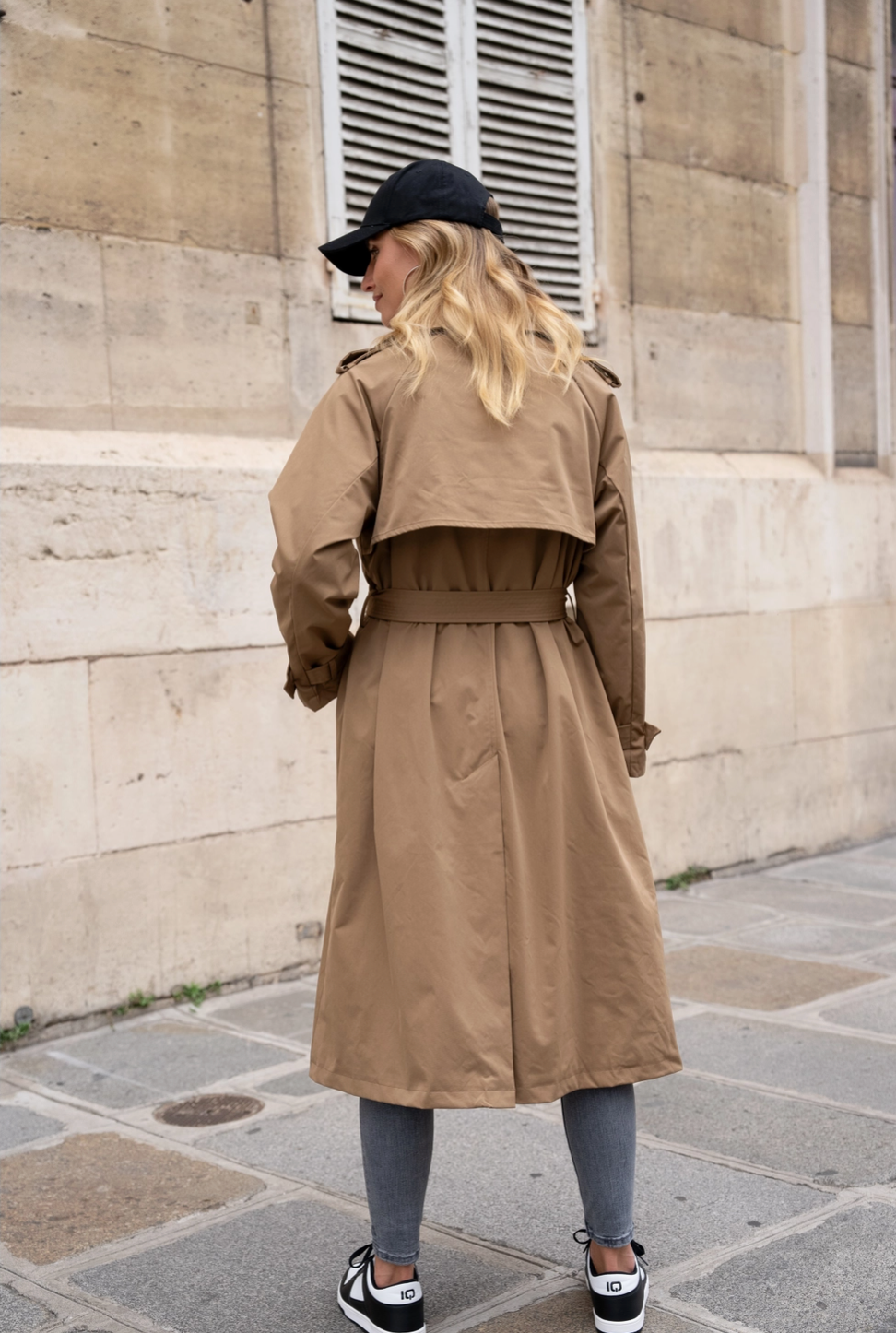 Trench Long Double Boutonnage ATTRAIT PARIS