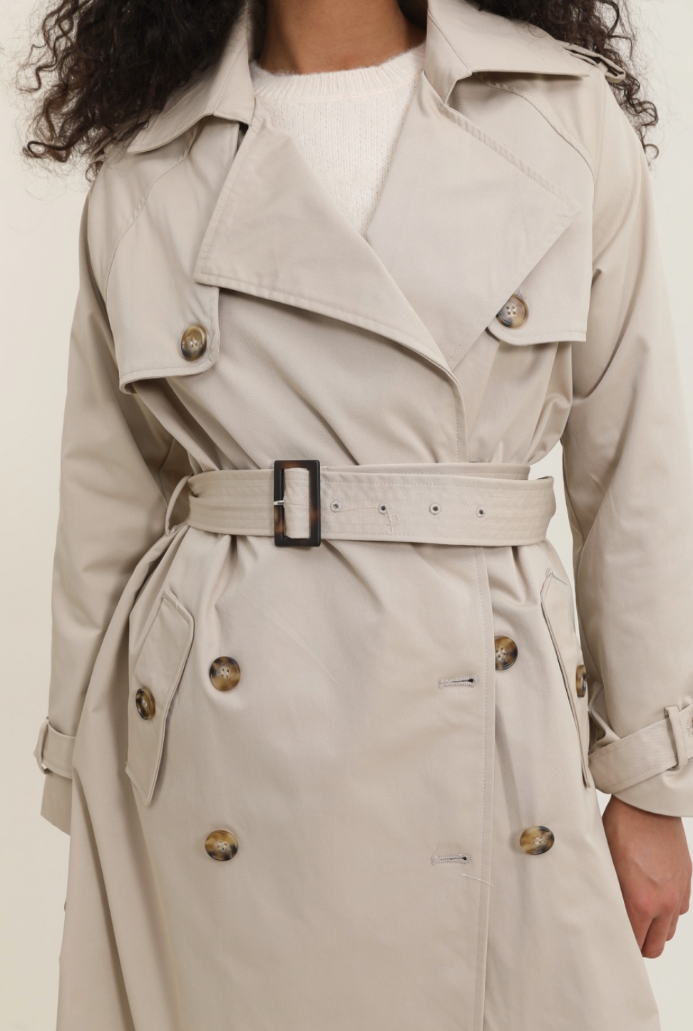 Trench Long Double Boutonnage ATTRAIT PARIS