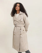 Trench Long Double Boutonnage ATTRAIT PARIS