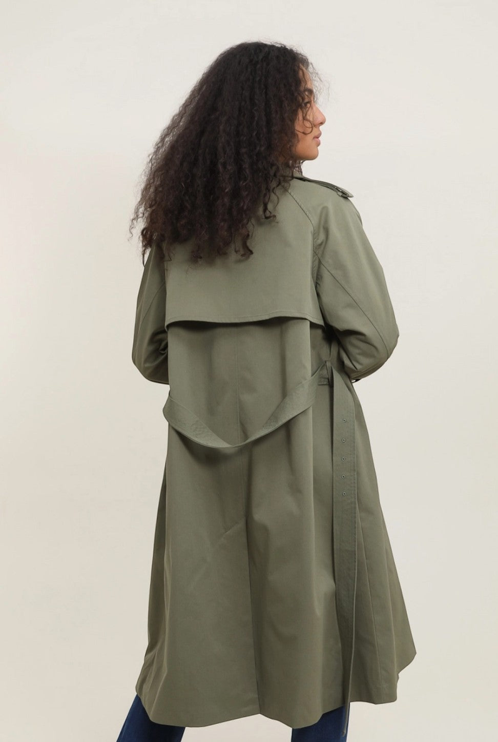 Trench Long Double Boutonnage ATTRAIT PARIS