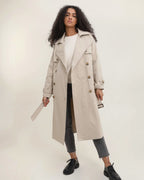 Trench Long Double Boutonnage ATTRAIT PARIS
