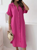 Robe longue en gaze de coton ESTEE BROWN - Robes - ESTEE BROWN