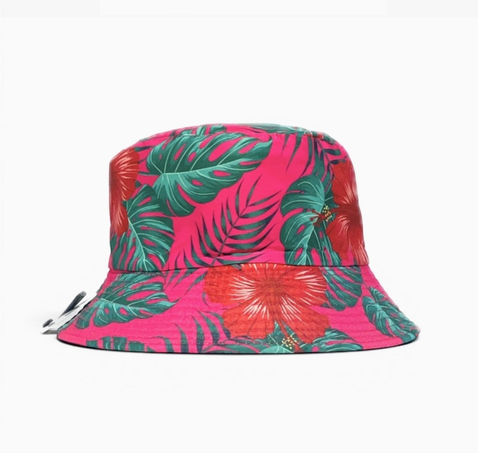 Bob réversible imprimé feuille et fleur LINETA