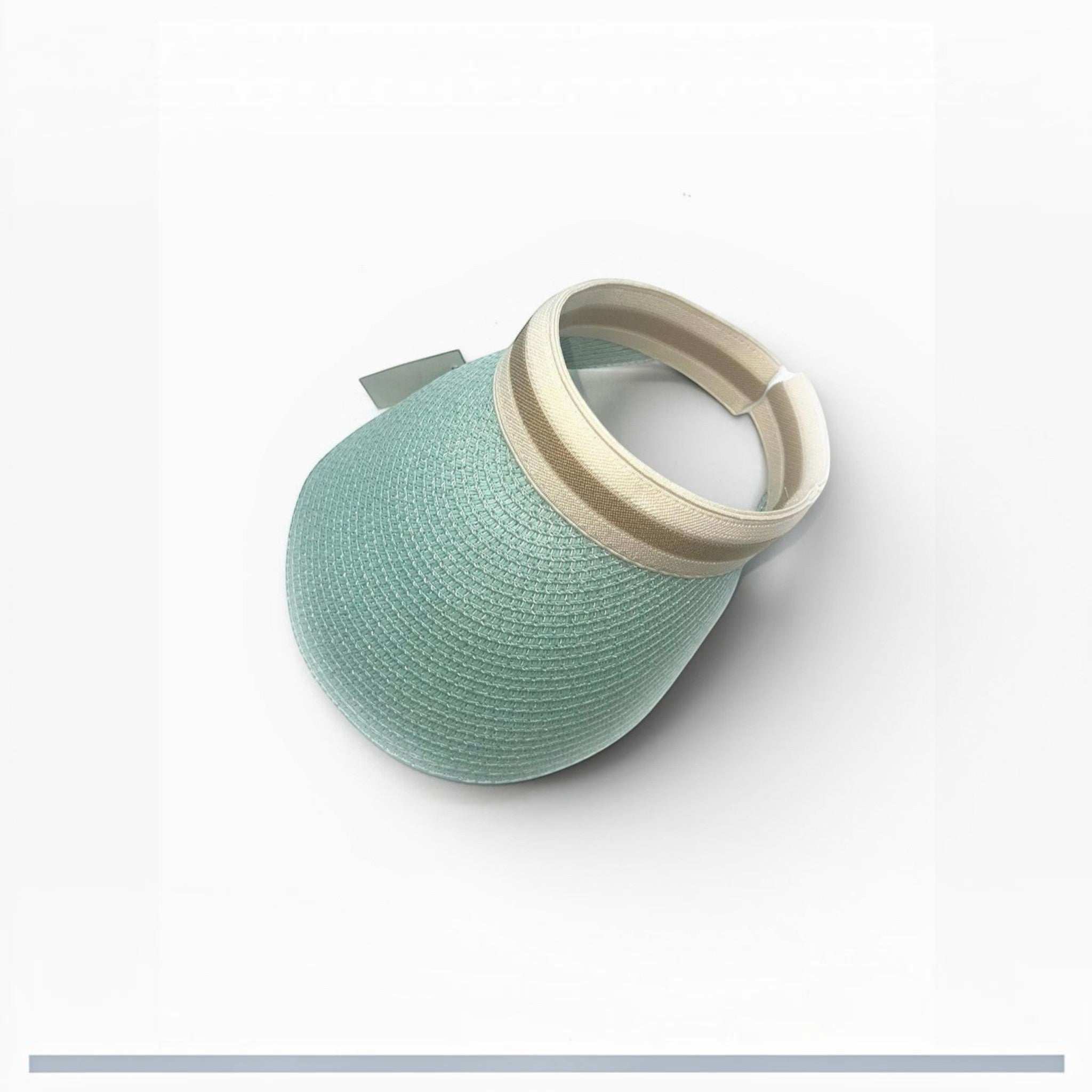 Chapeau visière tressée–Style festival et protection solaire