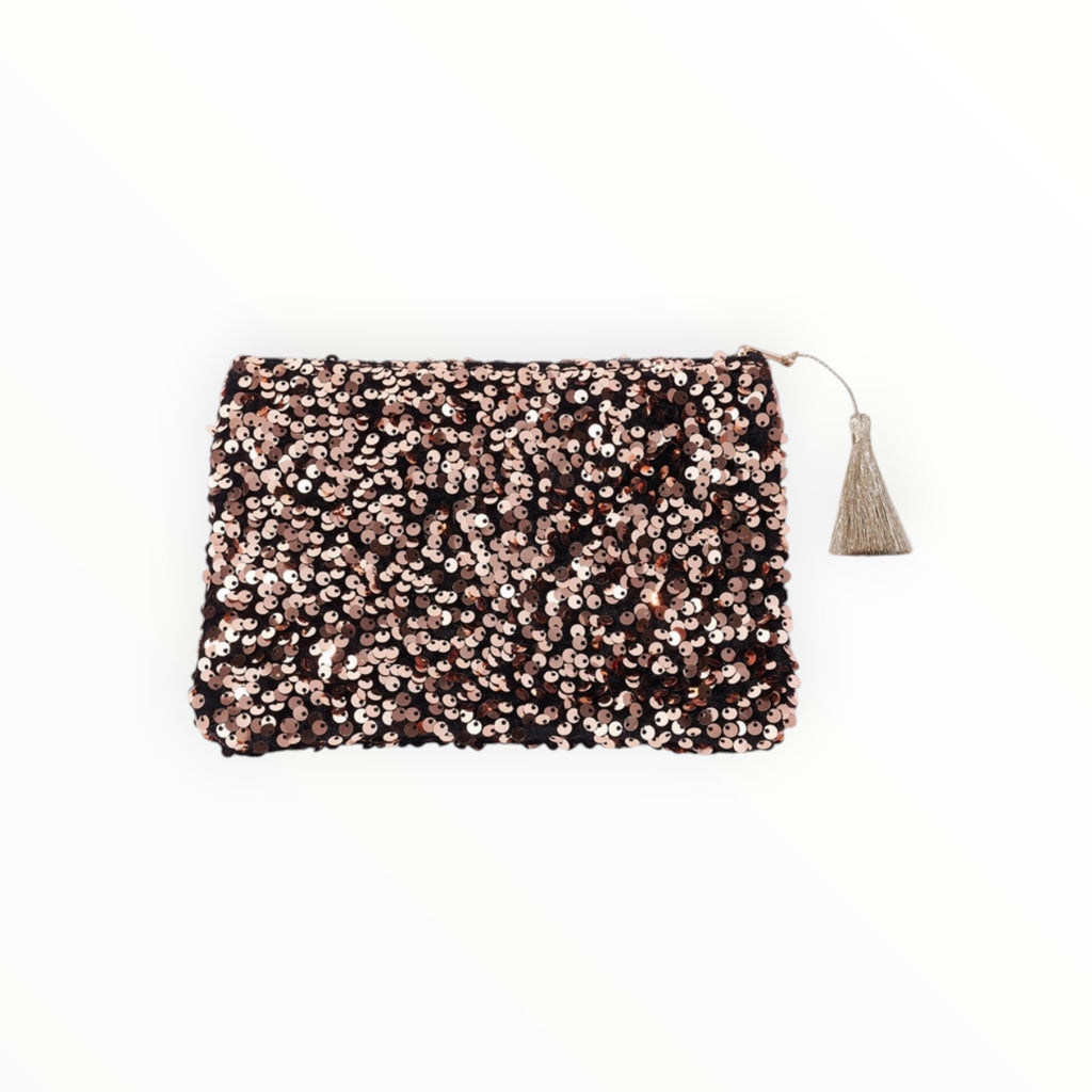 Trousse à maquillage sequins ÉLINE L'ATELIER