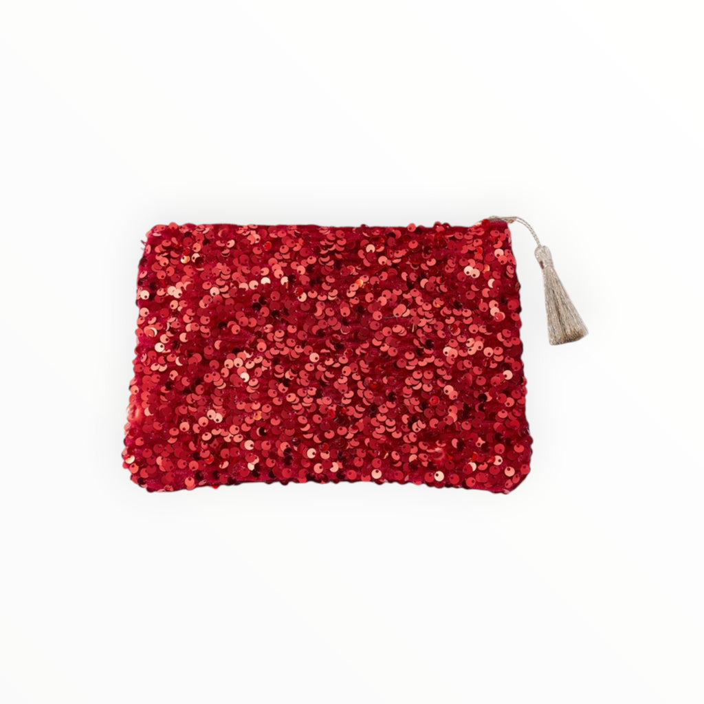 Trousse à maquillage sequins ÉLINE L'ATELIER