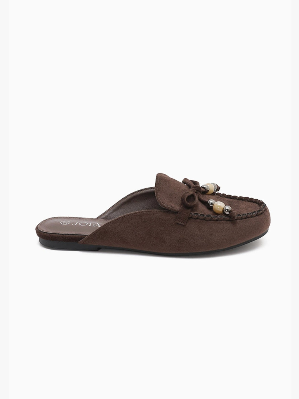 Mules Mocassins à Nœud Papillon et Perles JOIA PARIS