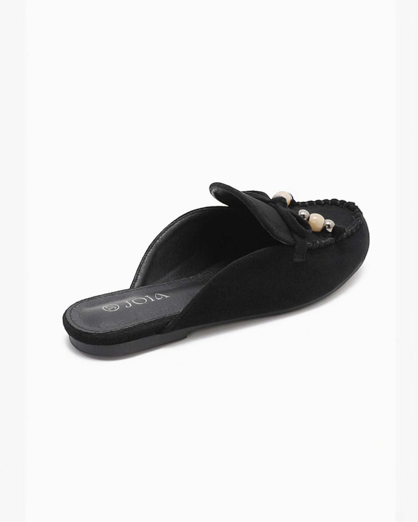 Mules Mocassins à Nœud Papillon et Perles JOIA PARIS