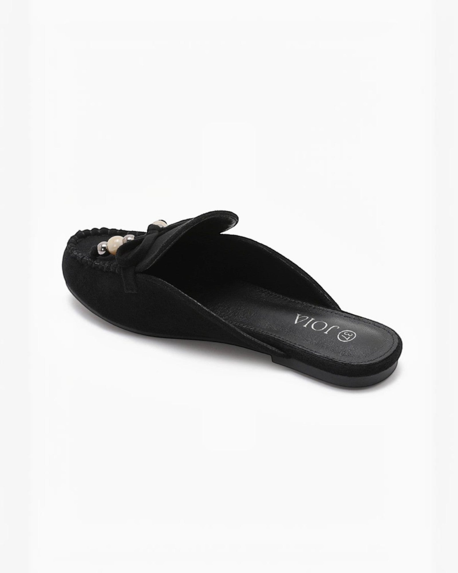 Mules Mocassins à Nœud Papillon et Perles JOIA PARIS