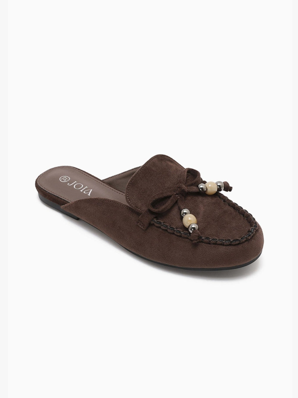 Mules Mocassins à Nœud Papillon et Perles JOIA PARIS