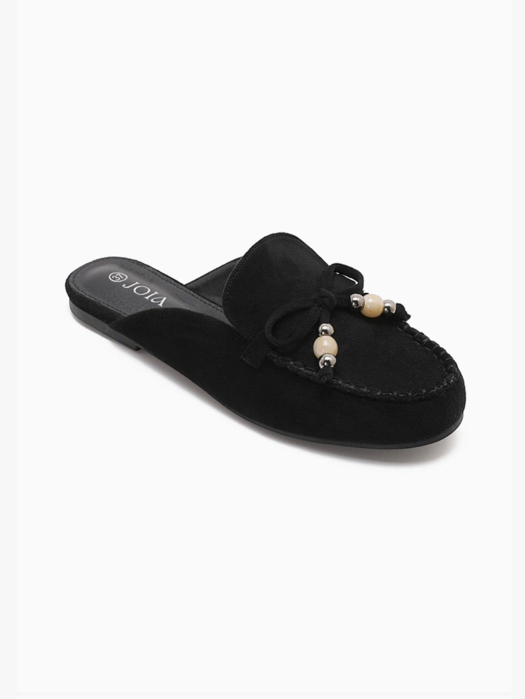 Mules Mocassins à Nœud Papillon et Perles JOIA PARIS