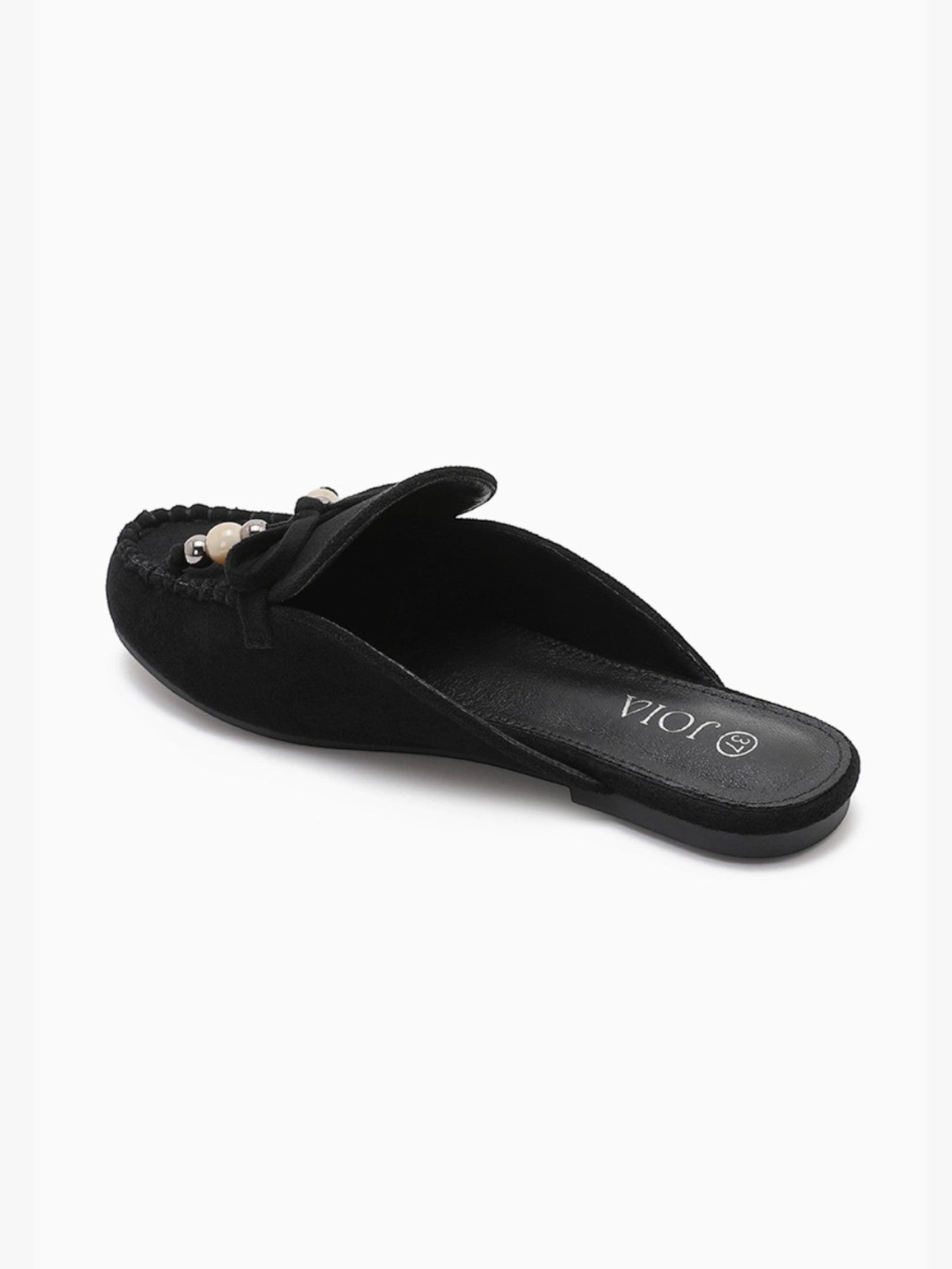 Mules Mocassins à Nœud Papillon et Perles JOIA PARIS