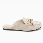 Mules Mocassins à Nœud Papillon et Perles JOIA PARIS