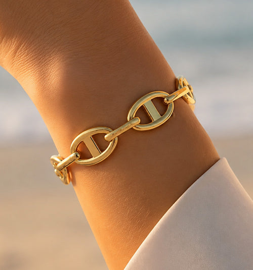 Bracelets en acier inoxydable Bijoux Mystères