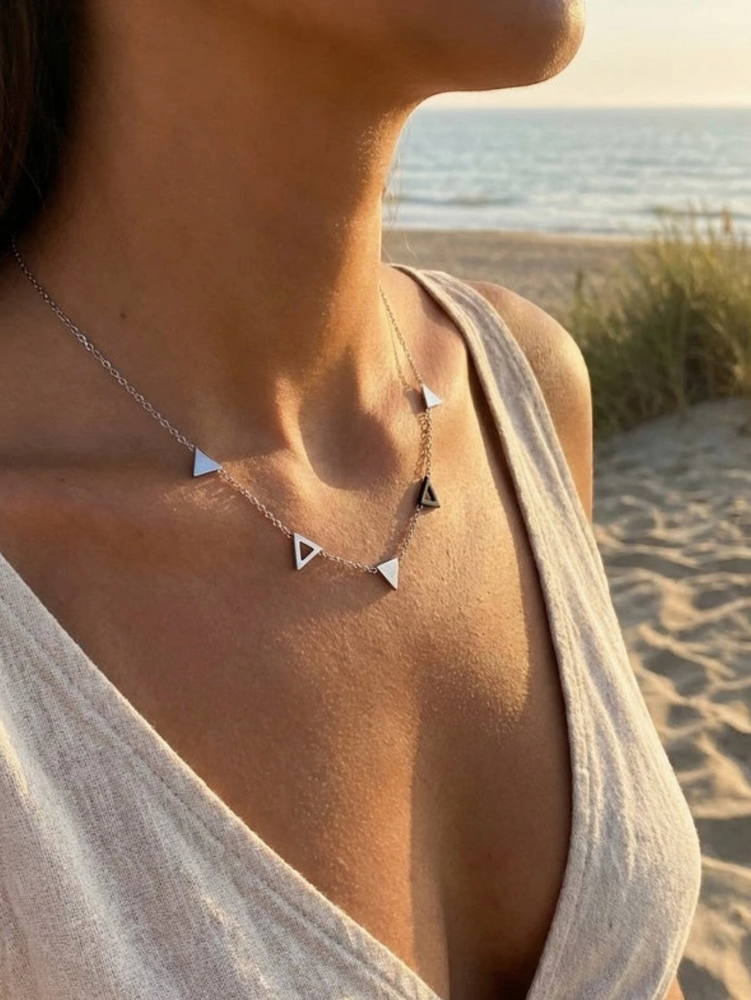 Colliers en acier inoxydable Bijoux Mystères