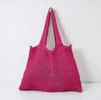 Sac de plage en crochet à motifs ajourés - Coton - Sacs - LUCKY NANA