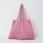 Sac de plage en crochet à motifs ajourés - Coton - Sacs - LUCKY NANA