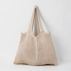 Sac de plage en crochet à motifs ajourés - Coton - Sacs - LUCKY NANA