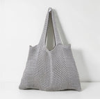 Sac de plage en crochet à motifs ajourés - Coton - Sacs - LUCKY NANA