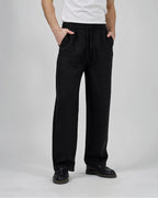Pantalon homme en lin à taille élastique avec cordon de serrage - Pantalon - Top Monday