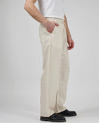 Pantalon homme en lin à taille élastique avec cordon de serrage - Pantalon - Top Monday